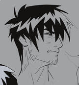 Wolfwood Monochrome Sketch